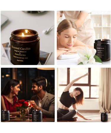 Buy 100% Natural Soy Aromatherapy Candle - Peach Oolong | 30-Hour Burn Time | Perfect Home Fragrance & Gifts - Buy Online on GoSupps.com