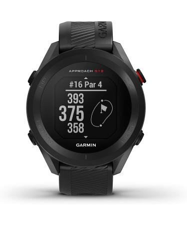 Garmin Approach S12 GPS Golf Watch (Black) - 42k+ Preloaded Courses | Easy-to-Use | 010-02472-00 - Buy Online on GoSupps.com