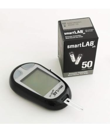 smartLAB Sprint nG Blood Glucose Meter Bundle - Includes 50 Test Strips & Lancets | Accurate mg/dL Monitoring for Diabetes Care - Buy Online on GoSupps.com