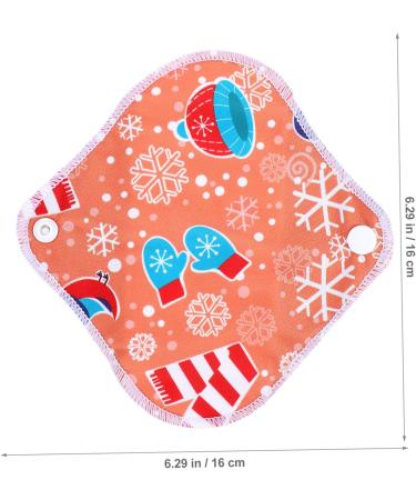 Organic Washable Napkin Panty Liners for Women - 5Pcs Kit - Buy Online on GoSupps.com