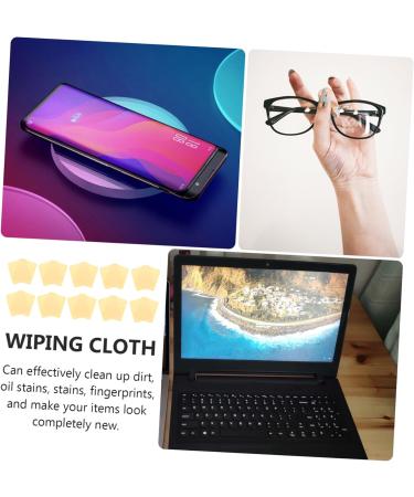 FOMIYES 20 Pcs Suede Cloth - Premium Phone Screen & Eyewear Cleaning Cloths for Crystal Clear Screens & Lenses - Buy Online on GoSupps.com