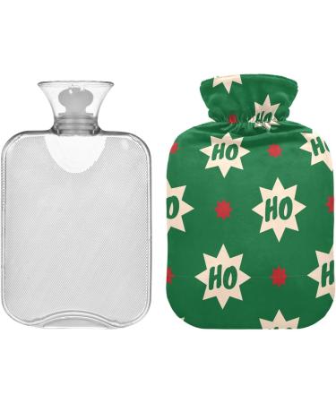 Buy Christmas Ho Green Hot Water Bottle | 1L Pain Relief & Bed Warmer | Ideal for Arthritis | International Shipping Available - Buy Online on GoSupps.com