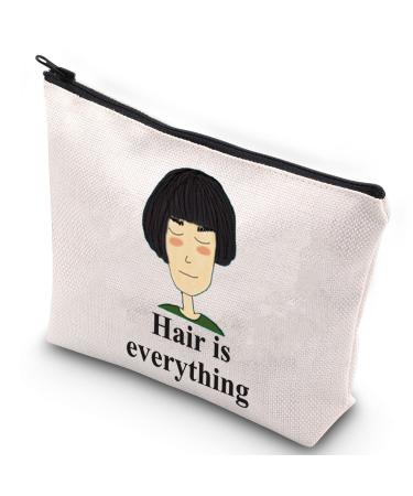 Wumpa Fleabag fans cosmetic bag Clair New Haircut Inspired Gift Hair is everything make-up zip pocket pocket for women girls hair everything