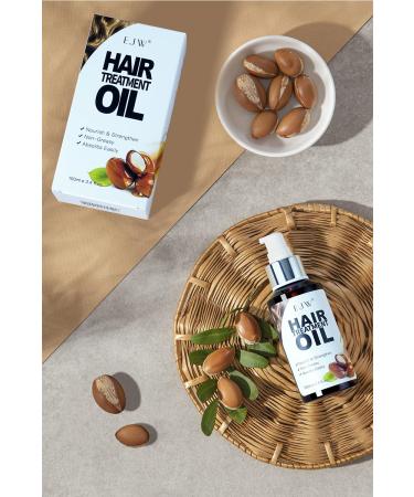Organic Jojoba & Macadamia Hair Oil for Hydration, Strength, and Protection - 100% Pure & Cold Pressed - Buy Online on GoSupps.com