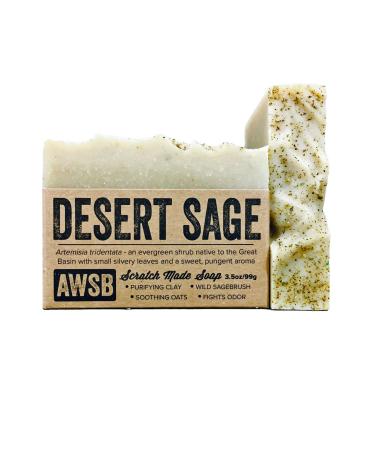 Desert Sage All Natural  Vegan  Organic Bar Soap  Handmade by A Wild Soap Bar