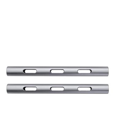 KONDOR BLUE 15ROD6-2 6-Inch PPSH 15mm Rod, Threaded, Space Gray, 2 Pack