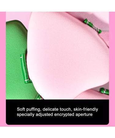 Quzente Triangle Powder Puff High-Density and Flexible Blender Sponge Flexible Blender Sponge Makeup Blender For Precision Soft & Versatile For Wet And Dry Use - Buy Online on GoSupps.com