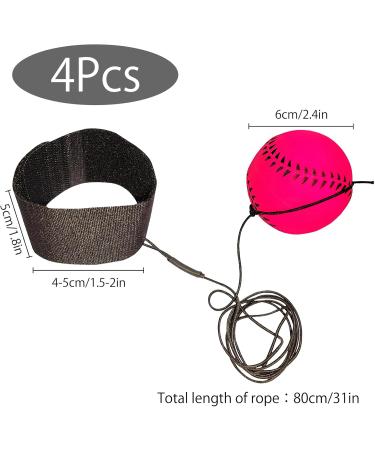 TNSLAND 4 STK Springball Elastic Wrist Balls with Cord for Rebounding Fun | Buy Internationally - Buy Online on GoSupps.com