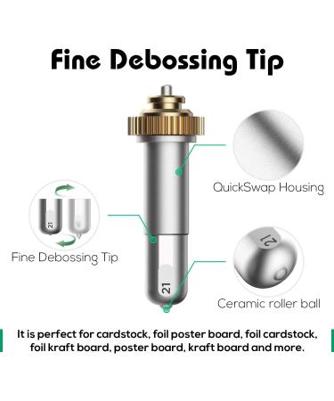 QuickSwap Fine Debossing Tip Housing for Cricut Maker Cutting Machines - Ideal for Cardstock, Foil, Poster Board & More - Buy Online on GoSupps.com