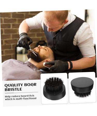 Minkissy Men's Wooden Fur Care Tools - 2-Piece Mustache Smoothing Iron & Bristle Clean Handle - Buy Online on GoSupps.com