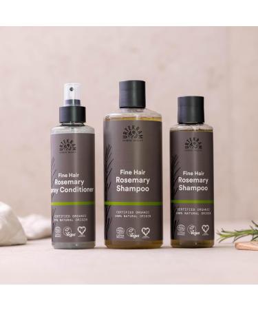Urtekram ECOCERT Rosemary Shampoo 500ml - Organic Shampoo for Fine Hair | International Shipping Available - Buy Online on GoSupps.com