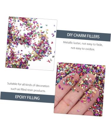 1 Glass Chip Resin Epoxy Rhinestones Epoxy Resin Diy Epoxy Filling Glass Charms Filling Glass Epoxy Fillers Diy Epoxy Fillers Manicure Diy Accessories Nail Jewelry Drill 0.5X0.3cm Colorful - Buy Online on GoSupps.com