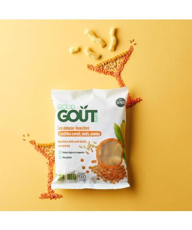 GOOD GO T - Appetizers - Snack baby - From 10 months - Light and melting texture - Gluten free - Portable format - Buy Online on GoSupps.com
