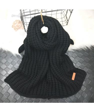 Buy Elegant Women's Triangular Scarf - Vintage Black Winter Wrap for Autumn & Winter - Stylish Towel Turban Scarf - Buy Online on GoSupps.com