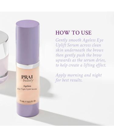 PRAI Beauty Ageless Eye Uplift Serum 15ml - Youthful Eye Treatment - Buy Online on GoSupps.com