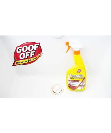 Goof Off RustAid Bathroom Rust Stain Remover  22 oz. Spray Bottle (ESX20005) - Buy Online on GoSupps.com
