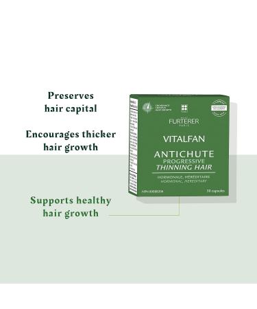 Ren Furterer - VITALFAN - Progressive Hair Thinning - Dietary Supplement - Hereditary & Hormonal - 30 capsules - Buy Online on GoSupps.com