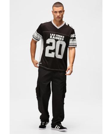 Shop Recovered NFL T-Shirt Jersey | Oversized 4XL Raiders Black Fan Shirt - Buy Online on GoSupps.com