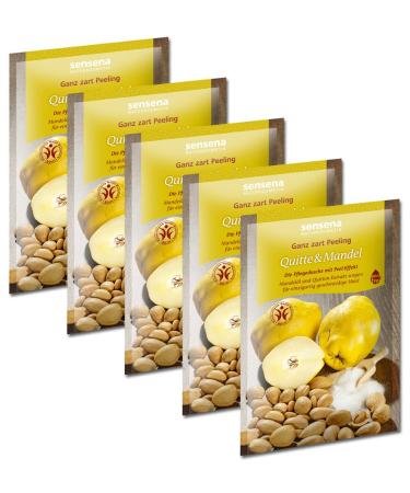 Very gentle peeling value pack "Quince & Almond" 5x 80g
