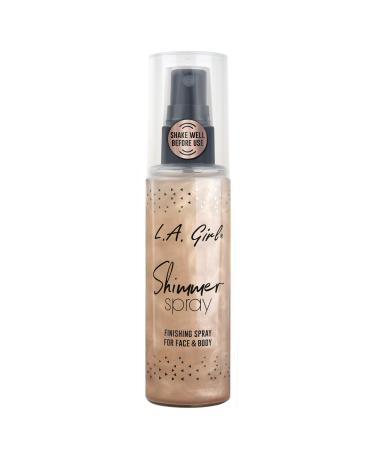 Cosmetics & Beauty Products L.A. Girl Shimmer Spray Rose Gold, 2.7 Fl Oz
