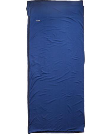 MIQIO 2-in-1 Sleeping Bag Liner & XL Travel Sheet - Lightweight Sleep Liner Inlay - Blue, 180x220cm - Buy Online on GoSupps.com