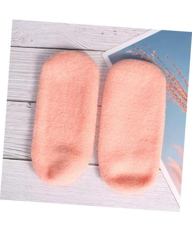 Housoutil 3 Pairs Anti Socks Gel Socks Lotion Socks Foot Moisturizing Socks Spa Socks Features Socks for Women Cracked Heels Guard Gel Moisturizing Socks Yarn Ankle - Buy Online on GoSupps.com
