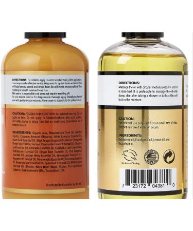 Cellulite Massage Oil & Gel Kit - Natural Hot Cream Gel, Massager & Mitt for Firming, Toning, and Moisturizing Skin. Soothes Muscle and Joint Pain - Buy Online on GoSupps.com