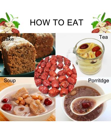 DOL American Packaged Red Dates High Nutrition Jujube Dates High Vitamin Red Dates Gourmet Candied Dates Snack Food Red Dates Dried Fruits Sweet Red Dates (Seedless Jujube 1LB/Bag*2) - Buy Online on GoSupps.com