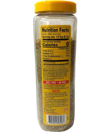 Mrs Dash Original Seasoning Blend 595g Catering Size Tub - Buy Online on GoSupps.com