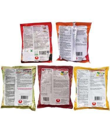 CNMART Nongshim Instant Noodle Soup Ramyun Ramen Assorted 5 Different Flavours (Pack of 40) - Buy Online on GoSupps.com