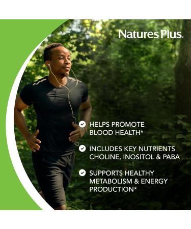 NaturesPlus Mega B-150 (90 Tablets Pack of 2) - Balanced B-Complex - Sustained Release Formula - Vegetarian Gluten Free - 180 Total Servings - Buy Online on GoSupps.com