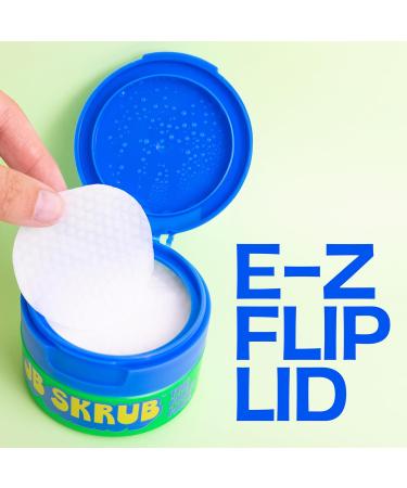 JB SKRUB Face Pads and Face Wash for Sensitive Skin - Acne Cleanser and Acne Pads with Aloe and Chia for Teen Boys Tweens and Kids - Grease-Free Freshness - Buy Online on GoSupps.com