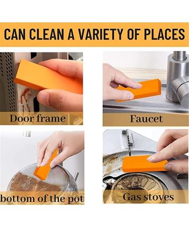 Stainless Steel Stain Eraser Stainless Steel Decontamination Artifact Eraser Glass Rust Remover Rubber for Steel Stainless Surface Kitchen (Color : 1pcs) - Buy Online on GoSupps.com