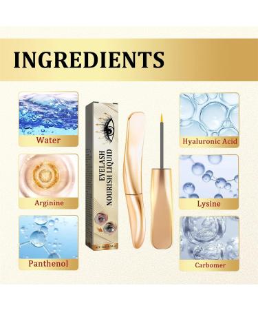 Kerlash Advanced Eyelash Growth Serum - Nourishing Liquid for Longer Lashes and Brows (2 boxes) - Buy Online on GoSupps.com