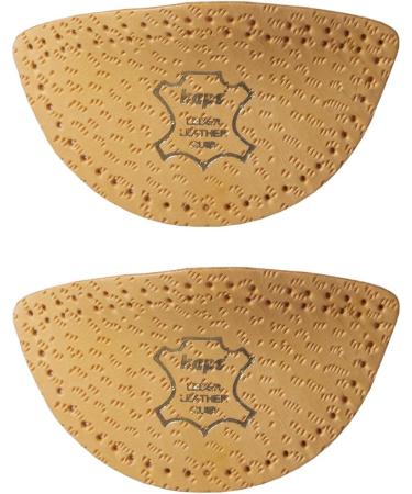 Orthotic Sheep Leather Insoles for Longitudinal Arch Support - Men Women (L7-9 US) - Buy Online on GoSupps.com
