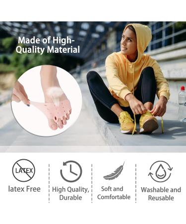 Metatarsal Pads & Toe Separator Set (3 Pairs) | Bunion Corrector & Toe Straightener | For Men & Women - Buy Online on GoSupps.com