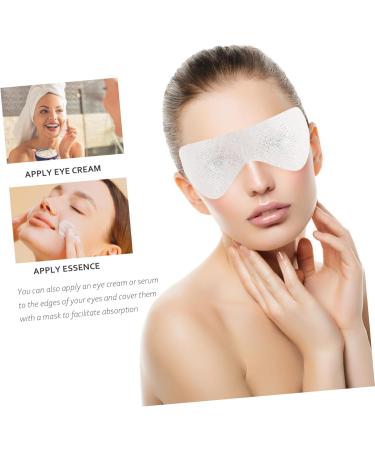 minkissy 60 Sheets Eye Mask Cotton Eye Paper Reusable Eye Patches Care White Non-woven Fabric - Buy Online on GoSupps.com