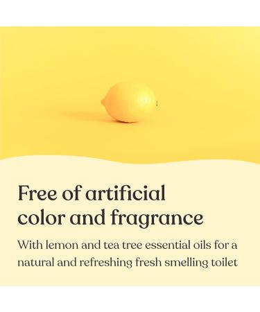 Toilet Bowl Cleaner Strips - 60 Cleans | Plastic-Free Dye-Free & Lemon Essential Oil | Eco-Friendly Cleaning Solution - Buy Online on GoSupps.com