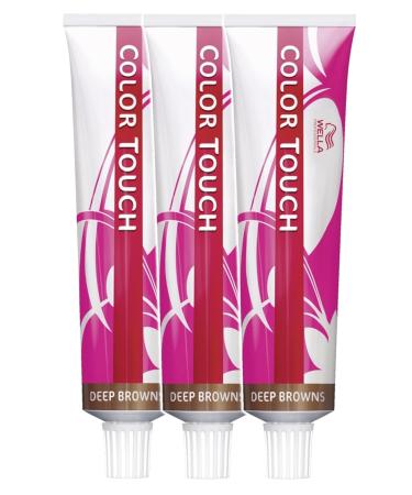 3er Wella Professionals Color Touch 9/16 Light Blonde Ash Violet 60 ml