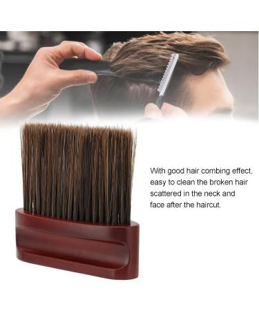 Barber Neck Mop Brush Dark Brown Hair Neck Cleaning Brush for Home Salon - Buy Online on GoSupps.com