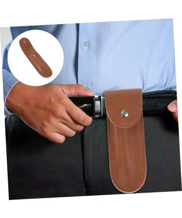 JECOMPRIS Razer Fall Leather Shaving Case - Premium Haircase Protection for Razors - International Shipping Available - Buy Online on GoSupps.com