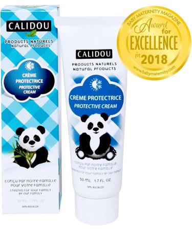  PACK OF 2 CALIDOU Protective Cream | Face & body | Baby & Kid 100% Natrual | for Wind Cold Eczema Rash Sumac Mosquito bites | Vegan | Paraben free PEG free Colorant free Fragance Free SLS free Phtalate free | Must have for baby | 50ml (2 Tubes / 100ML) 1 - Buy Online on GoSupps.com