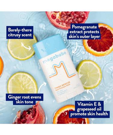 Thigh Rescue Anti-Chafe Stick | MegaBabe | Prevent Chafing & Skin Irritation for Thighs Arms Bra-Lines & More - Worldwide Shipping - Buy Online on GoSupps.com