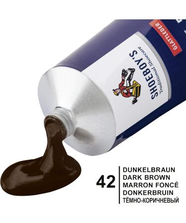  SHOEBOY'S Shoeboy's Dark Brown Cream Leather - Buy Online on GoSupps.com