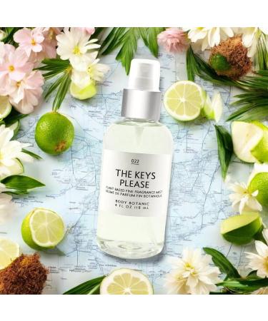 Coconut Lime Vanilla Fine Fragrance Mist 4 Fl Oz 118 mL the Scent of the Florida Keys - an irresistible fusion of Fresh Coconut Juicy Key Lime & Creamy Vanilla - with Plant Extracts - Buy Online on GoSupps.com