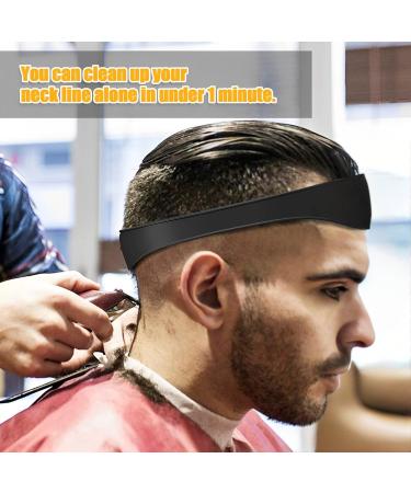 Neckline Shaving Template & Hair Cutting Guide (Black) | Precision Grooming Tool for Men | International Shipping Available - Buy Online on GoSupps.com