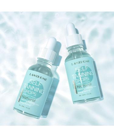 Fesjoy Lanthome 30 ml selftanning drops nonsticky medium tanning adjustable 30 ml selftanning drops - Buy Online on GoSupps.com