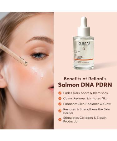 PDRN Salmon DNA Serum Anti-Aging Face Serum with Hyaluronic Acid Tripeptide & Vitamins (10 000ppm) Hydrating Facial Serum for Blemishes Collagen Boost & Fine Lines Korean Skincare 1 Fl Oz - Buy Online on GoSupps.com