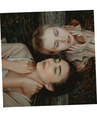 minkissy 10 Pairs Fake Eyelashes Colorful Eyelashes Halloween Eyelashes Fluffy Faux Eyelashes Rainbow Lashes Colored Lashes White Outfit Dense Eyelashes Imitation Bulk 3d Extend - Buy Online on GoSupps.com