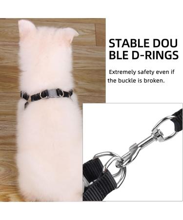 Rennaio No Pull Dog Harness & Leash Set - Adjustable Ultra Breathable Padded Puppy Dishes for Small & Medium Dogs - Black M - Buy Online on GoSupps.com